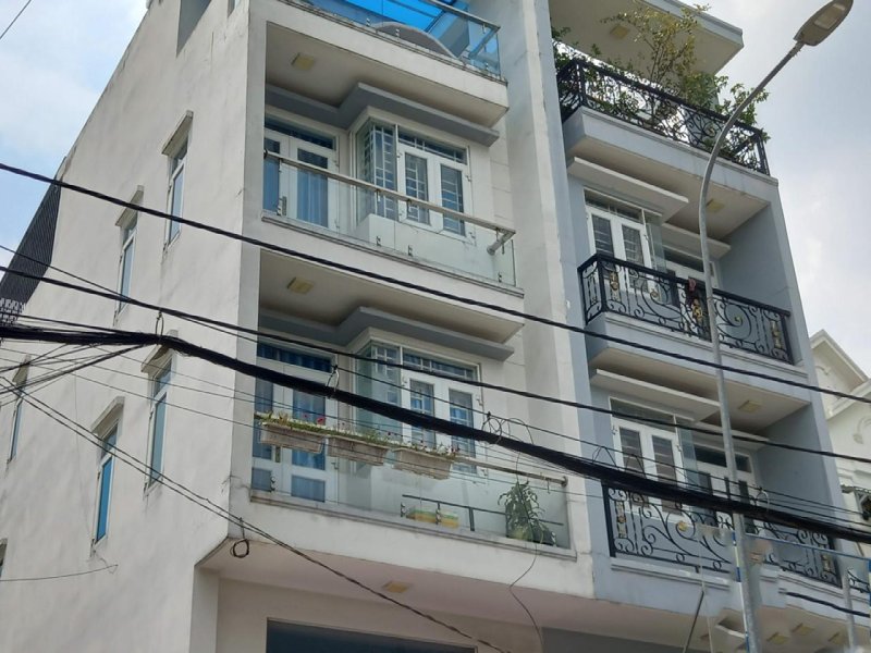 Nhà MT vuông 5 tầng An Phú Đông 9 Q12, 56m2, 4x14m