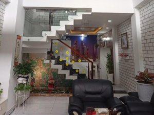 Giảm 1.3 tỷ Nhà vuông 4T sát chợ Đường Q12, 58m2, 4x15m