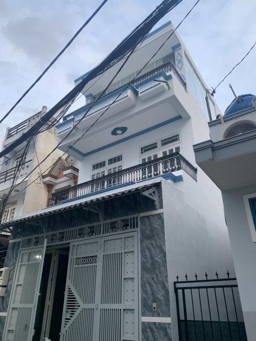 Giảm 600tr Nhà vuông 3 tầng Phan Huy Ích GV, 79m2, 5x18m