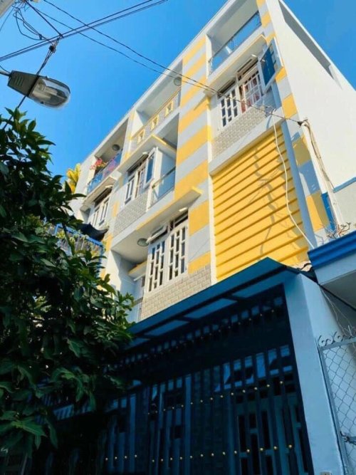 Nhà vuông 3 tầng Phan Huy Ích GV, 60m2, 6x10m