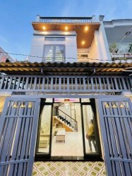 Giảm 800tr Nhà vuông 2T Phan Huy Ích GV, 60m2, 4x14m