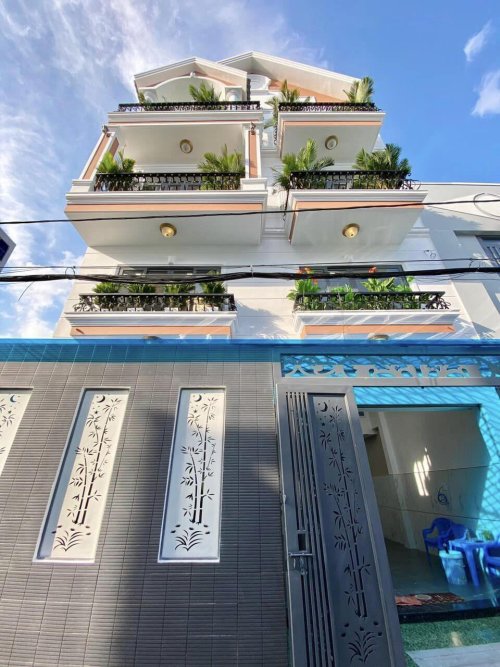 Giảm 450tr! Nhà Vuông 4 tầng 60m2, Đ.4m Phạm Văn Chiêu GV
