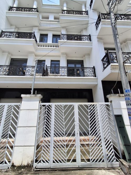 mới xây Vuông 4 tầng 59m2, Đ.5m Tô Ngọc Vân Q12