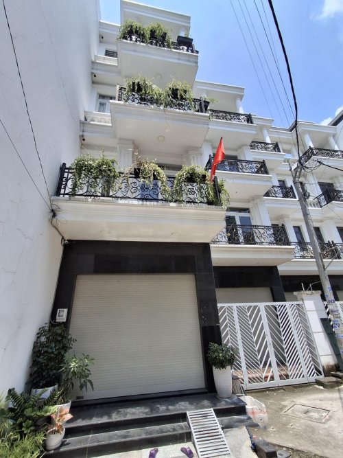 nhà mới Vuông 4T 122m2, Đ.5m Tô Ngọc Vân Q12