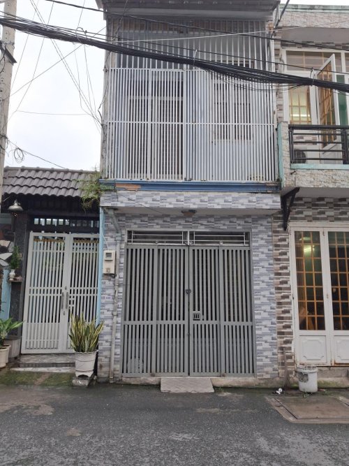 Nhà Vuông 2 tầng mặt tiền Liên Khu 2-5 Q12, 30m2, 3x10m