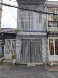 Nhà Vuông 2 tầng mặt tiền Liên Khu 2-5 Q12, 30m2, 3x10m