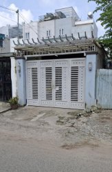 Nhà mặt tiền Vuông 2T 97m2, Vuông, Đ.8m An Phú Đông 27 Q12
