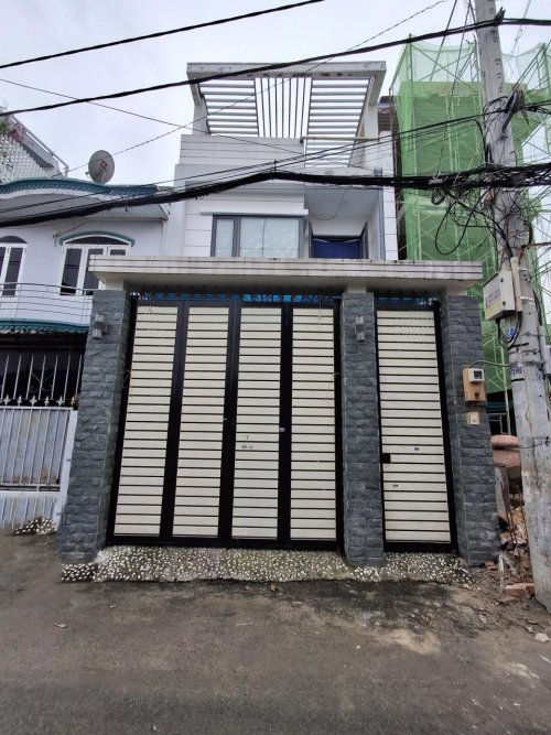 Giảm 100tr Nhà nở hậu 3T Lê Văn Khương Q12, 87m2, 5x17.3m