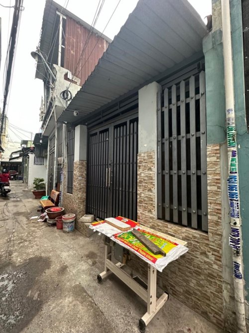 nhà C4 60m2, hậu nở, Đ.2m Hiệp Thành 17 Q12
