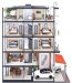 Giảm 900tr Nhà Vuông 5 tầng sát Vạn Phúc City TD, 58m2, 4x14.6m