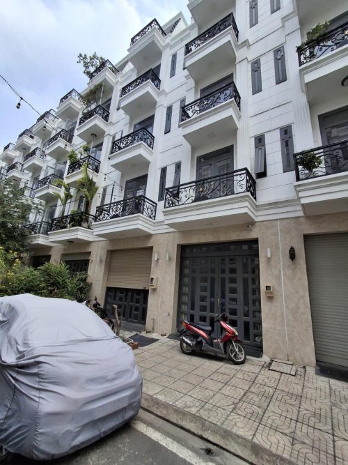 Nhà Vuông 5T 60m2, Đ.8m Thạnh Lộc 44 Q12