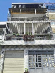 Nhà Vuông 4T Xe hơi tránh 115m2 Thạnh Lộc 16 Q12