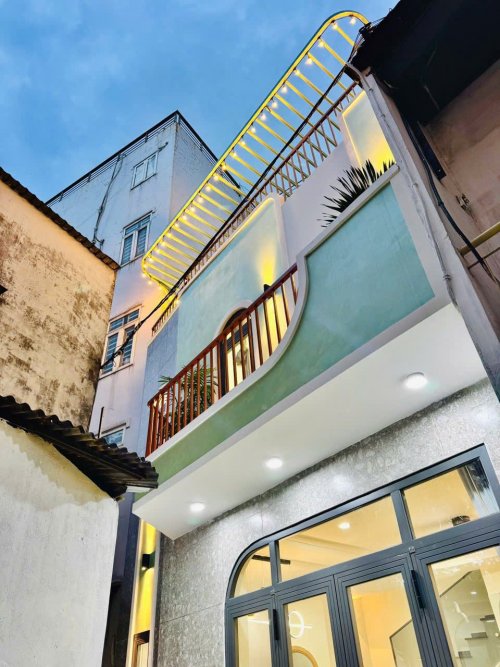 mới xây 2T nội thất minh bạch 27m2 Thích Quản Đức PN