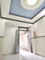 Nhà mặt tiền 2T hẻm xe hơi Tránh 36m2, hậu nở Lê Văn Khương Q12