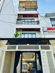 mới xây Vuông 4T hẻm xe hơi né 62m2 Ung Văn Khiêm Bình Thạnh