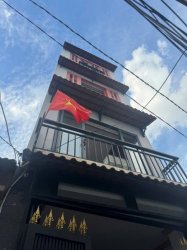 Nhà 5T hẻm xe hơi 41m2 Võ Duy Ninh Bình Thạnh