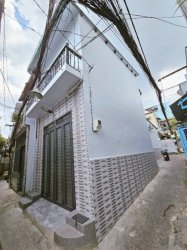 Nhà 2 mặt tiền SHR 2T 52m2 Nơ Trang Long Bình Thạnh