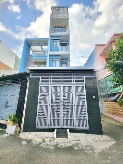 Nhà SHR 3 mặt hẻm 4T HXT 78m2 Đ. Số 19 Gò Vấp