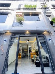 nhà mới SHR 3 tầng 44m2, Vuông Đường Số 59 Gò Vấp