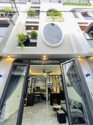 nhà mới sổ hồng riêng 3 tầng 44m2, Vuông Đ. Số 59 Gò Vấp