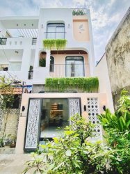 nhà mới sổ hồng riêng 4 tầng hẻm xe hơi 41m2, Vuông Phan Huy Ích Gò Vấp