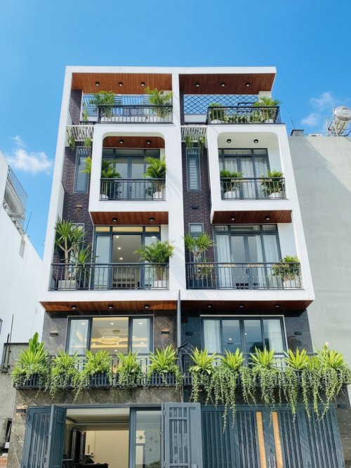 mới xây SHR 5T hẻm xe hơi 53m2, Vuông Thạnh Lộc 29 Quận 12