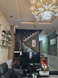 Nhà Vuông MT sổ hồng riêng 3T Đ.12m 152m2 Vườn Lài Quận 12