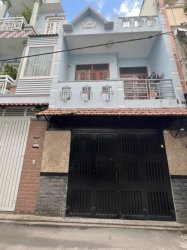 L1634 Nhà Lâm Thị Hố Q12, SHR, Vuông, HXT, 2T, 4.5x10m, 4.x tỷ