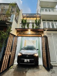 T1741 gần BV Gia Định Bình Thạnh, sổ hồng riêng, Vuông, hẻm XH, 2 tầng, 2.9x15m, 6.x tỷ