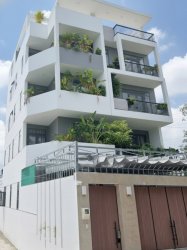 O1889 nhà mặt tiền Thạnh Lộc 15 Q12, SHR, 2 mặt tiền, hẻm xe hơi, 5.5x20m, 10.x tỷ