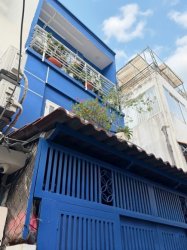 L1905 nhà Nhiêu Tứ Phú Nhuận, sổ hồng riêng, nở hậu, 3T, 2.7x8m, 4.x tỷ