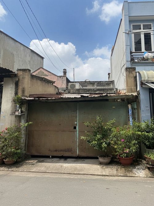H1938 nhà mặt tiền Hiệp Thành 45 Q12, sổ hồng riêng, Vuông, 4x20m, 6.x tỷ