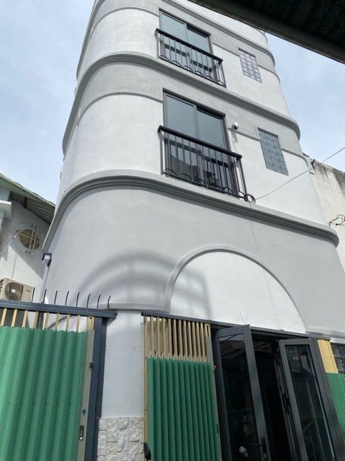 L2127 nhà Chu Văn An Bình Thạnh, sổ hồng riêng, Vuông, hẻm XH, 4 tầng, 3.x tỷ