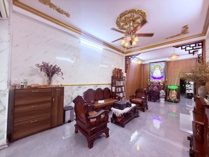 K2323 | hàng hiếm! nhà đẹp 1/ Lê Đức Thọ P16, cách MT 1 căn!