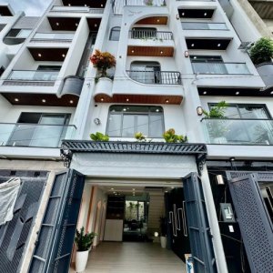 [H2506*] Nhà phố 5T đúc vuông vức 4x16m gần Thới An, giá 6.x tỷ