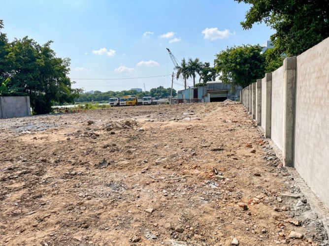 [H2512] Đất Vườn Lài 983m2 làm bờ kè nhìn ra sông giá 34.x tỷ