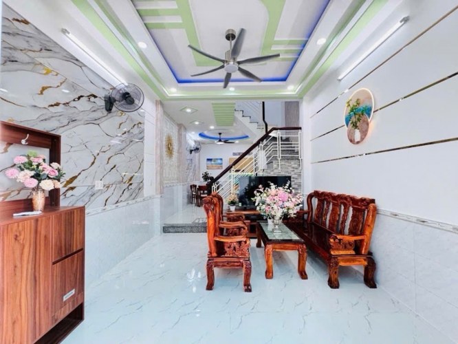 [KH030*] sổ hồng riêng vuông vức sát Emart Phan Huy Ích, giá 5.x tỷ