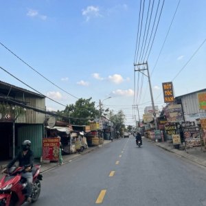 [O2642*] Đất MT kinh doanh Nguyễn Thị Sáu gần chợ Bà Điểm, 3x tỷ