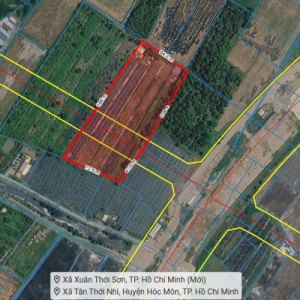 [T2645*] Đất lớn 11208m2 gần Vinhome Hóc Môn, quy hoạch Đ. 30m, 78.x tỷ