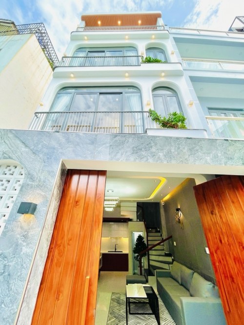 D2849 | BÁN NHÀ PHAN VĂN TRỊ nội thất đầy đủ 2 mặt thoáng, 6.x tỷ