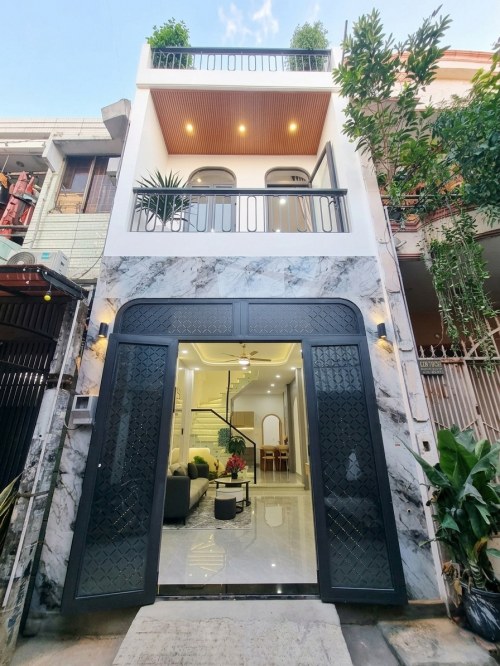 L5888 - Bán nhà hẻm xe hơi 3.5m thông sát CV Làng Hoa Gò Vấp - 5.x tỷ