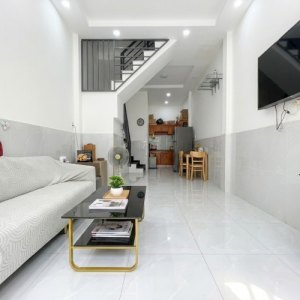 H2879 | mới xây có Sân thượng gần chợ An Nhơn Lê Đức Thọ - Giá 3.x tỷ
