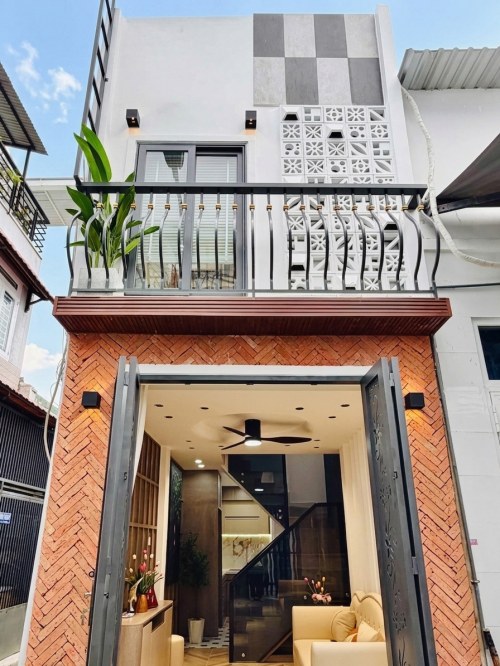 K2881 | Nhà 2.7x8m 2 mặt tiền thoáng mới ở ngay - Giá 3.x tỷ