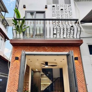 K2881 | Nhà 2.7x8m 2 mặt tiền thoáng mới ở ngay - Giá 3.x tỷ