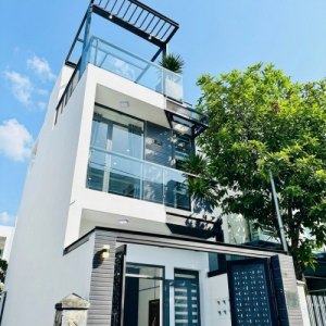 [T2886*] Bán nhà tốt 2 mặt tiền Đường Số 2 An Hội Đông sát Chợ Xóm Mới, 5.x tỷ