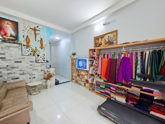 [T2934] Bán nhà mới hẻm ô tô 4m gần Chợ Xóm Mới, 3.9x21m, 7.x tỷ