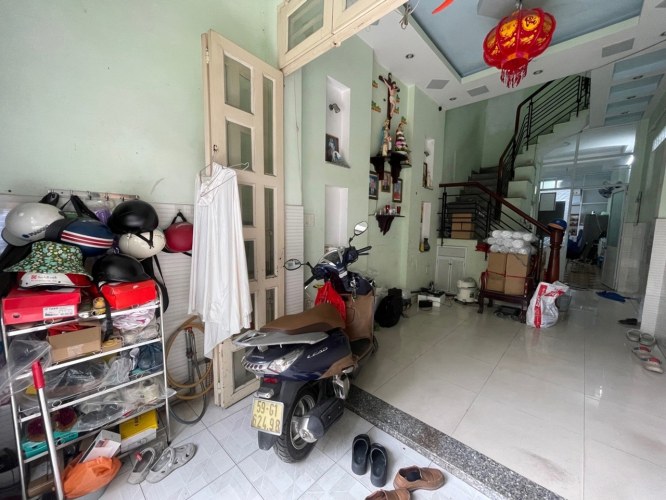 [K2935*] Bán nhà đẹp ở ngay sát Chợ Xóm Mới Lê Đức Thọ, 3.1x21m, 5.x tỷ