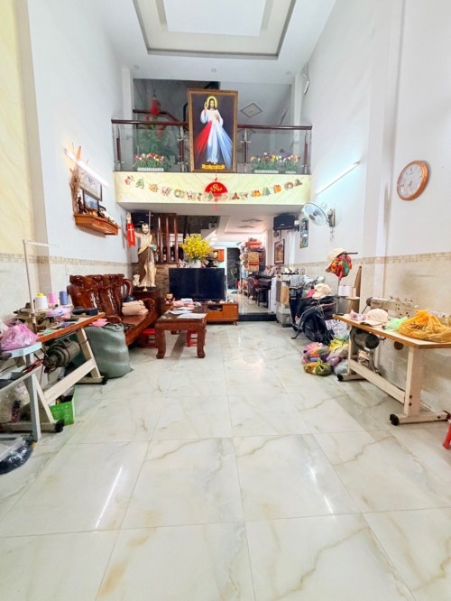 [DD125*] Nhà 3 tầng hẻm ô tô gần Chợ Cầu Nguyễn Văn Quá, giá 5.x tỷ